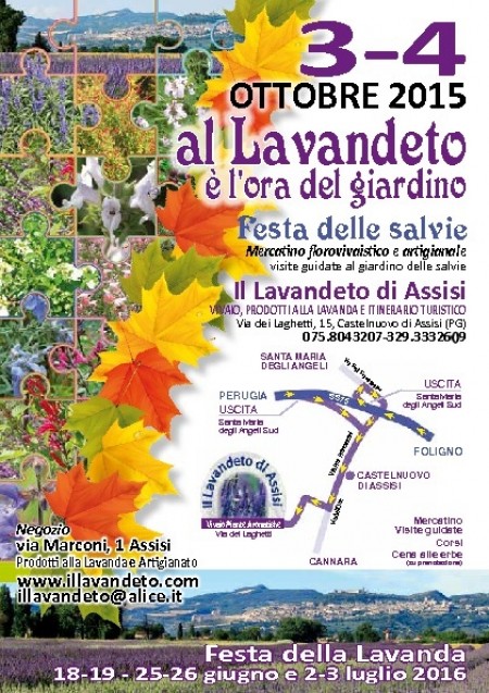 Al Lavandeto è l' ora del giardino. Mostra mercato di florovivaismo e Festa delle Salvie