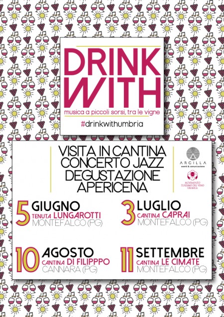 DRINK WITH - Vino e concerti jazz nelle cantine umbre