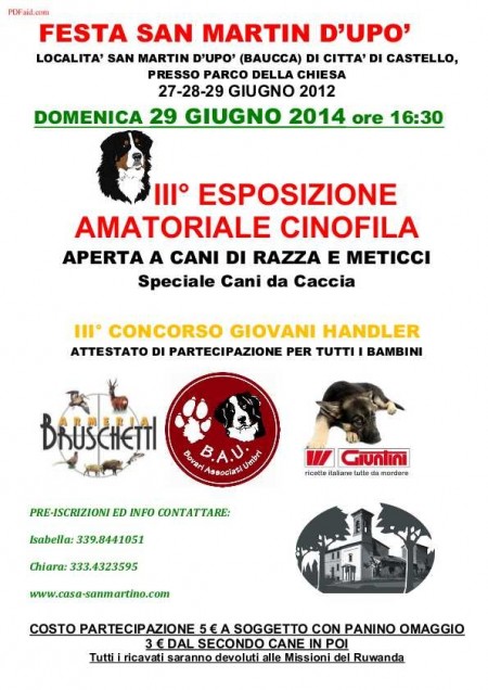 Mostra Canina Amatoriale 