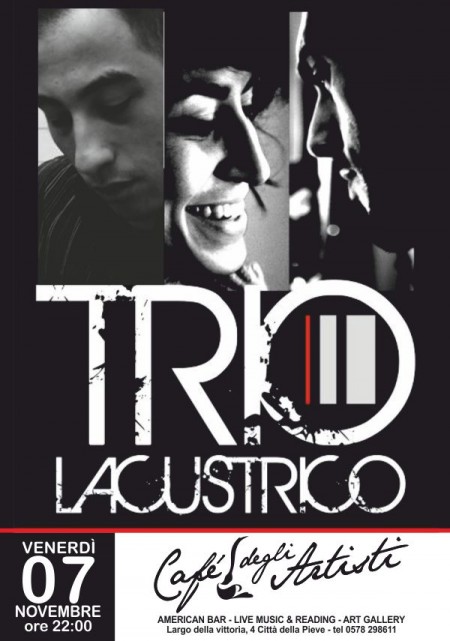 Trio Lacustrio live @Café degli Artisti
